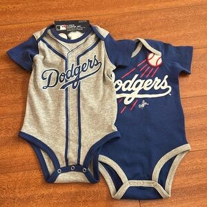 LA Dodger's onesies